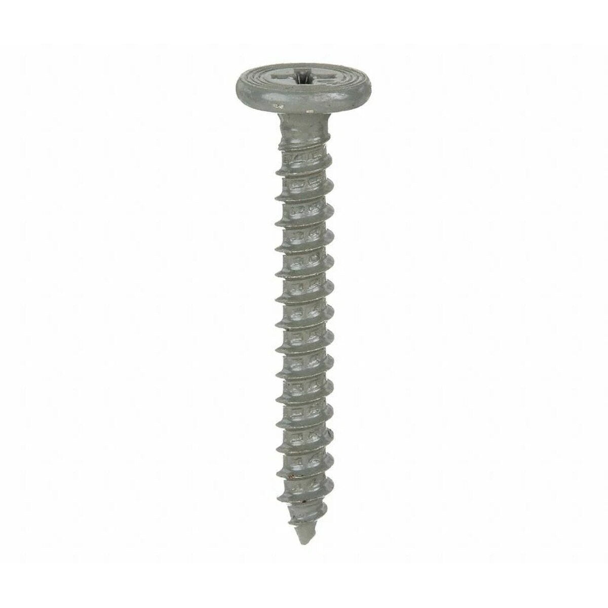 ITW Buildex 1596553 10-16 x 1" Pancake Head Self-Piercing Roofing Screw Gray Spex Coated (250 Bag)