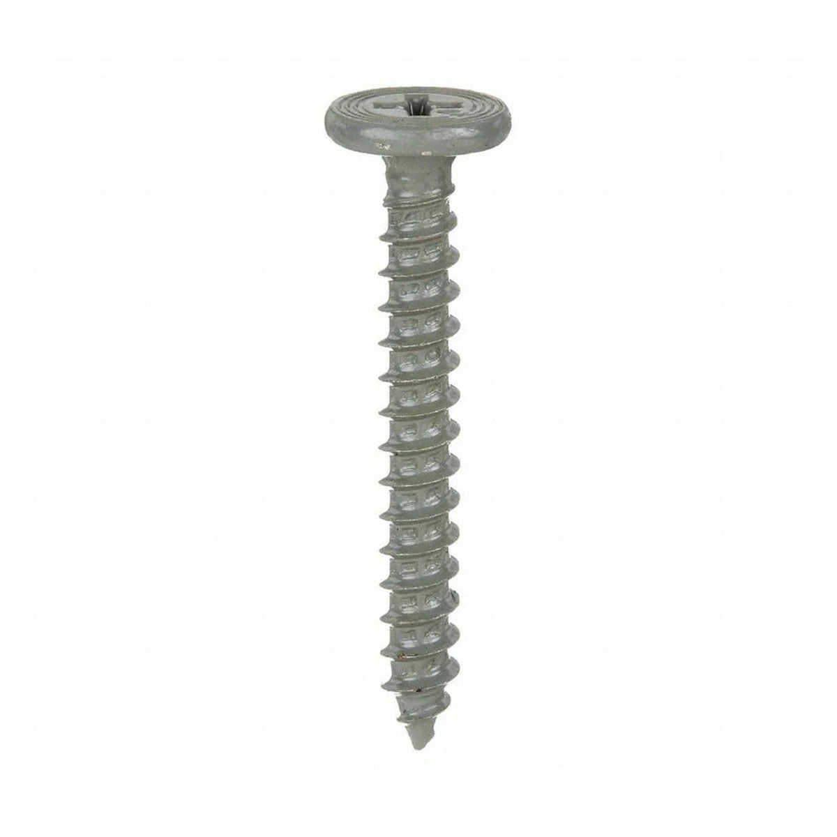 ITW Buildex 1596553 10-16 x 1" Pancake Head Self-Piercing Roofing Screw Gray Spex Coated (250 Bag)