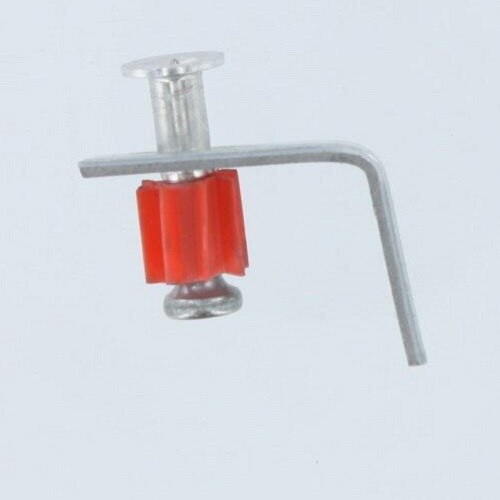 Ramset SPC78 7/8" Powerpoint Pins with Ceiling Clips, 100 Pins