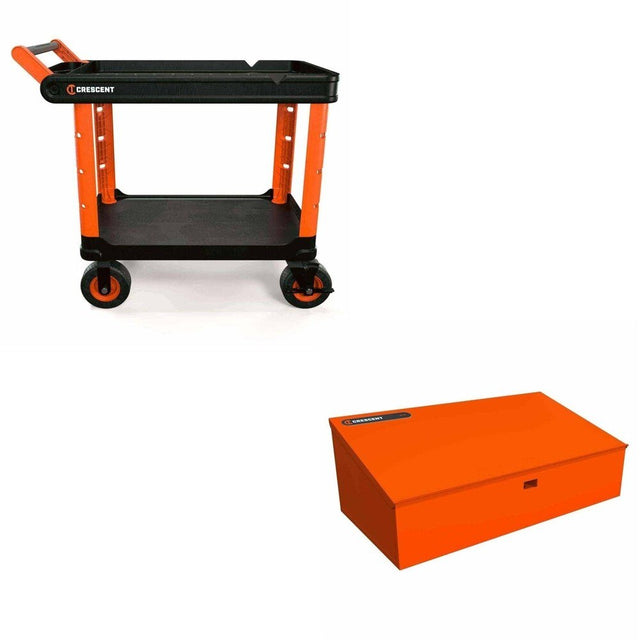 Crescent IUC2S8CBM Utility Cart Kit W/ FREE IUCPWCRM Workstation