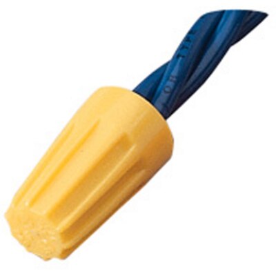 Ideal 30-074 Wire-Nut 74B Wire Connector, Yellow