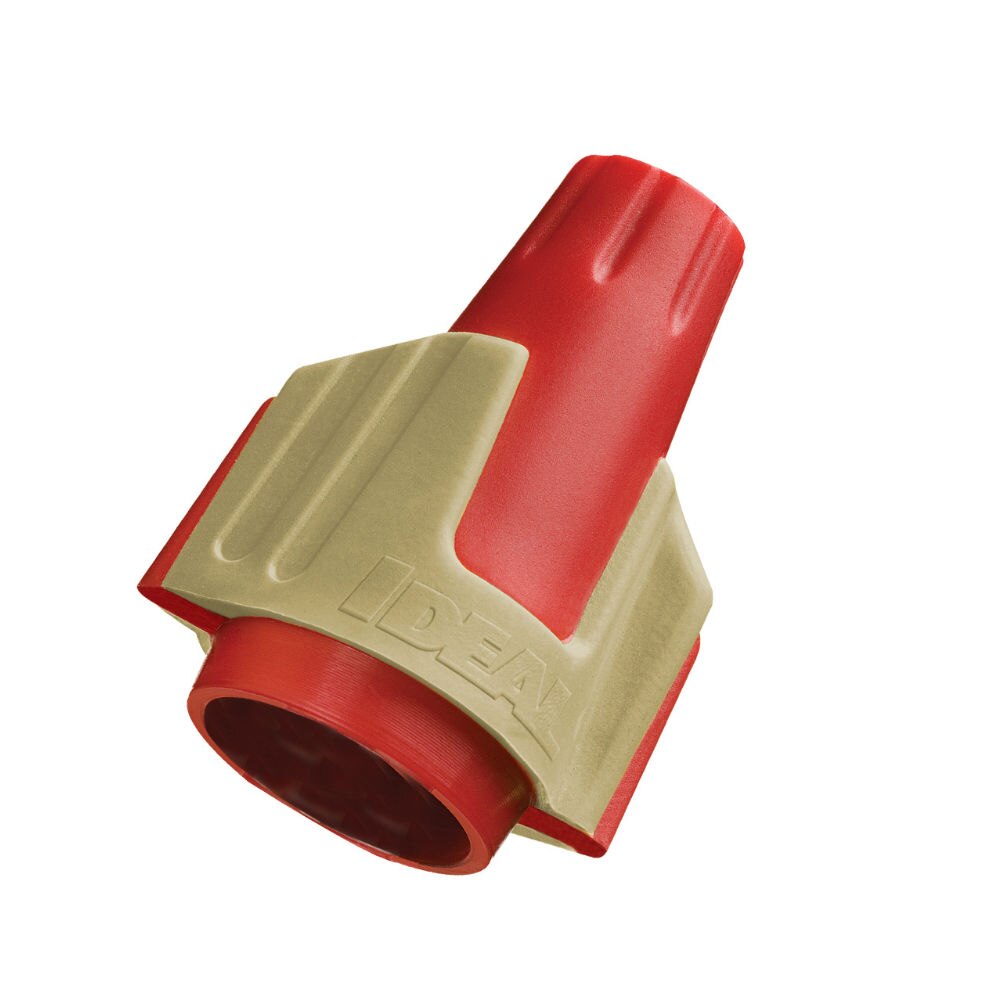 Ideal 30-244J Twister Pro Wire Connector, Model 344 Red/Tan, 250 Pieces