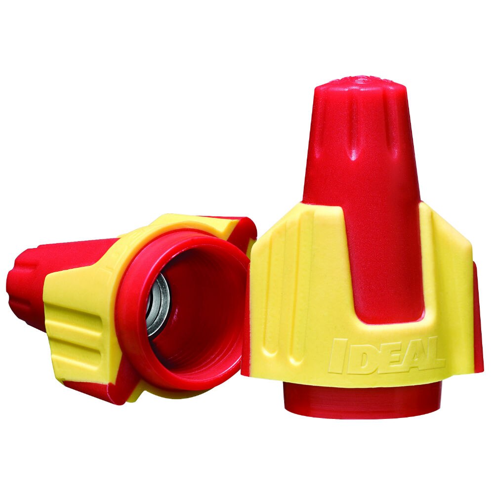 Ideal 30-244J Twister Pro Wire Connector, Model 344 Red/Tan, 250 Pieces - 2