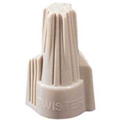 Ideal 30-341 Twister 341 Wire Connector, Tan