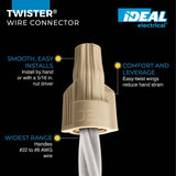 Ideal 30-341 Twister 341 Wire Connector, Tan - 3