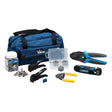 IDEAL 33-410 RF Coax Crimp and Compression Kit