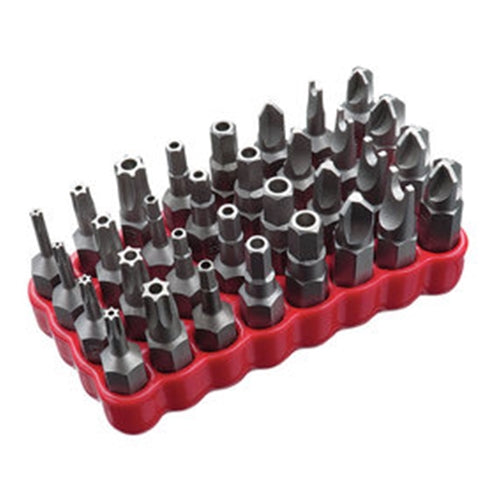 IDEAL 35-933TP 32 Piece Tamper Proof Bit Set with Bit-Block