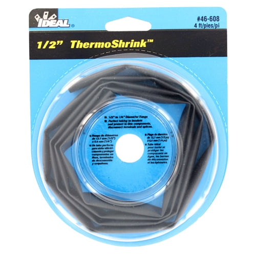 IDEAL 46-608 Thermo-Shrink Thin-Wall Heat Shrinkable Tubing Disk 1/2" x 4'