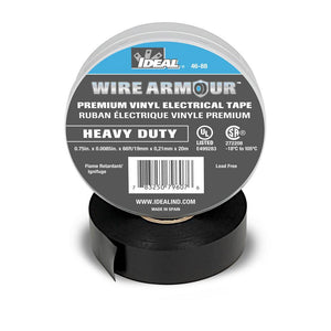 IDEAL Industries 46-88 Wire Armour Heavy-Duty Professional-Grade Vinyl Electrical Tape, 8.5 Mil