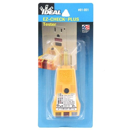 IDEAL 61-051 EZ Check Plus Circuit Tester