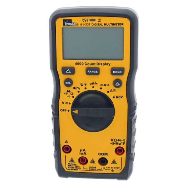 Ideal 61-337 600V Auto-Ranging Digital Multimeter
