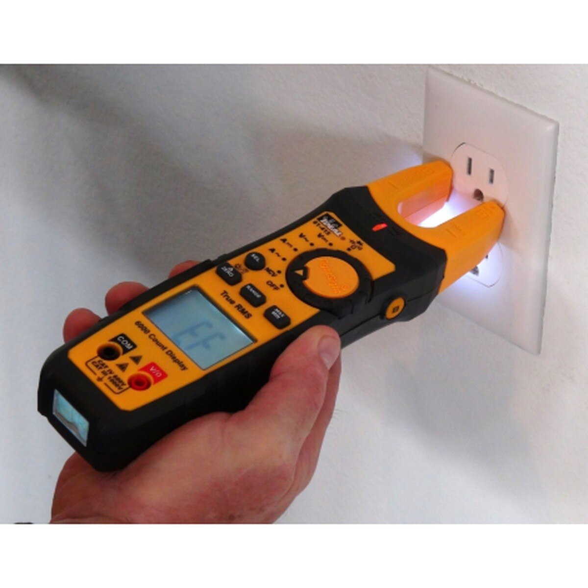 Ideal 61-415 Split-Jaw TightSight Meter 200A AC/DC - 8