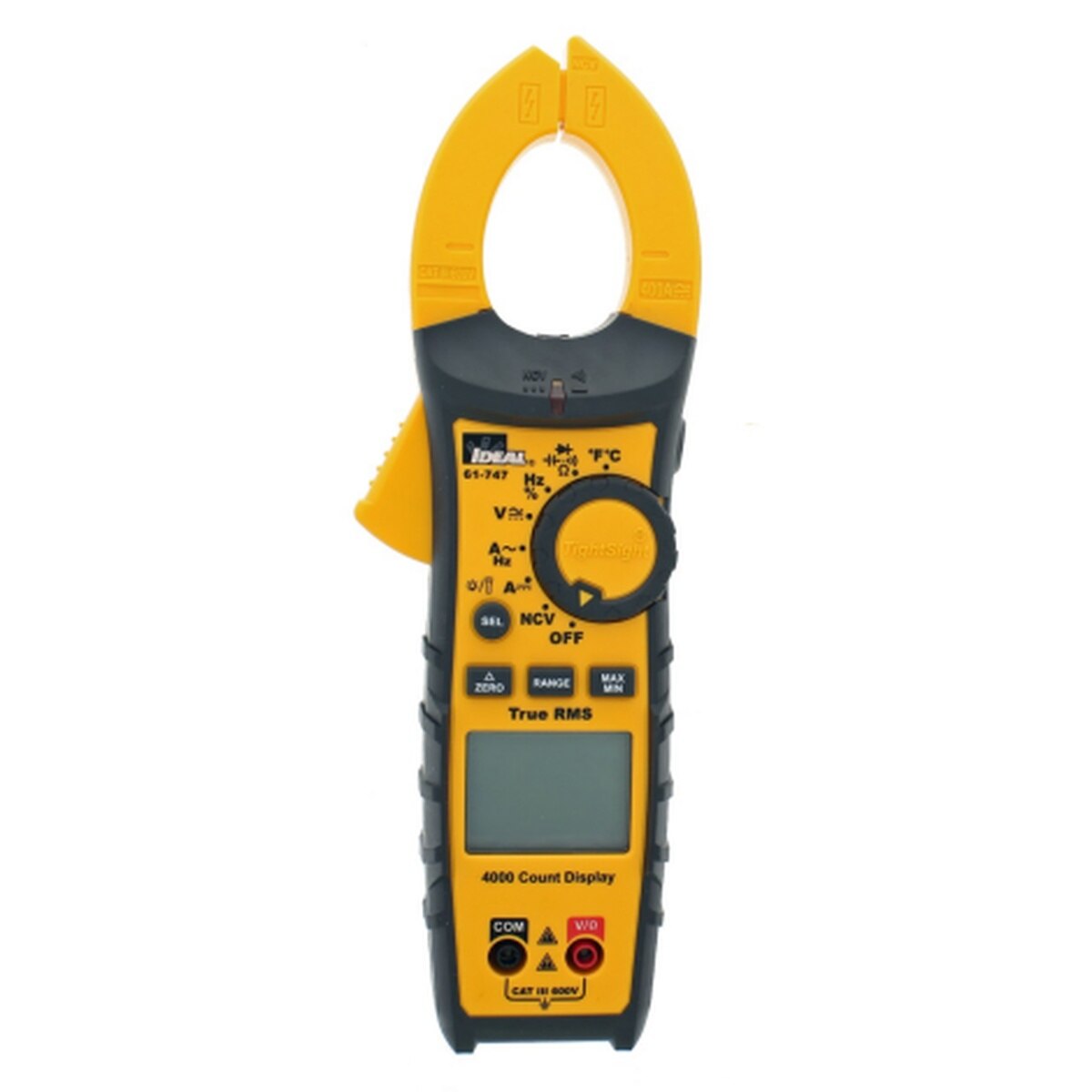 Ideal 61-747 400A AC/DC TRMS TightSight Clamp Meter