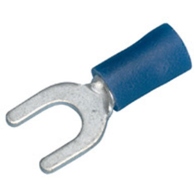 IDEAL 83-7161 Vinyl Insulated Spade Terminal #16 to #14 AWG, #8 Stud Size