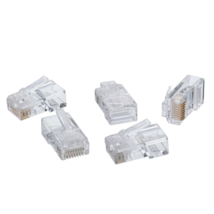 IDEAL Industries 86-396 CAT5e RJ-45 8P8C Standard Modular Plugs, 100 Pack