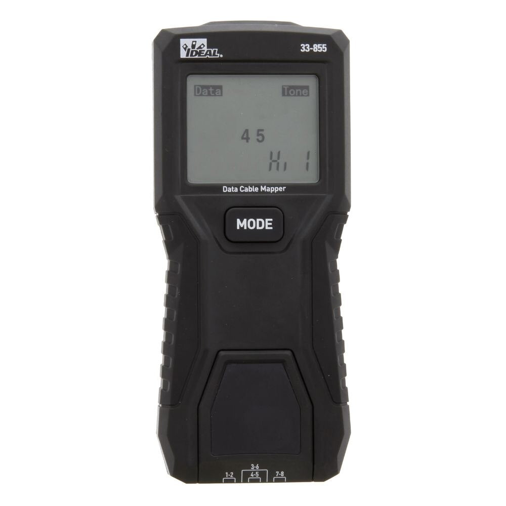 Ideal 33-855 Data/Ethernet LCD Wiremapper - 3