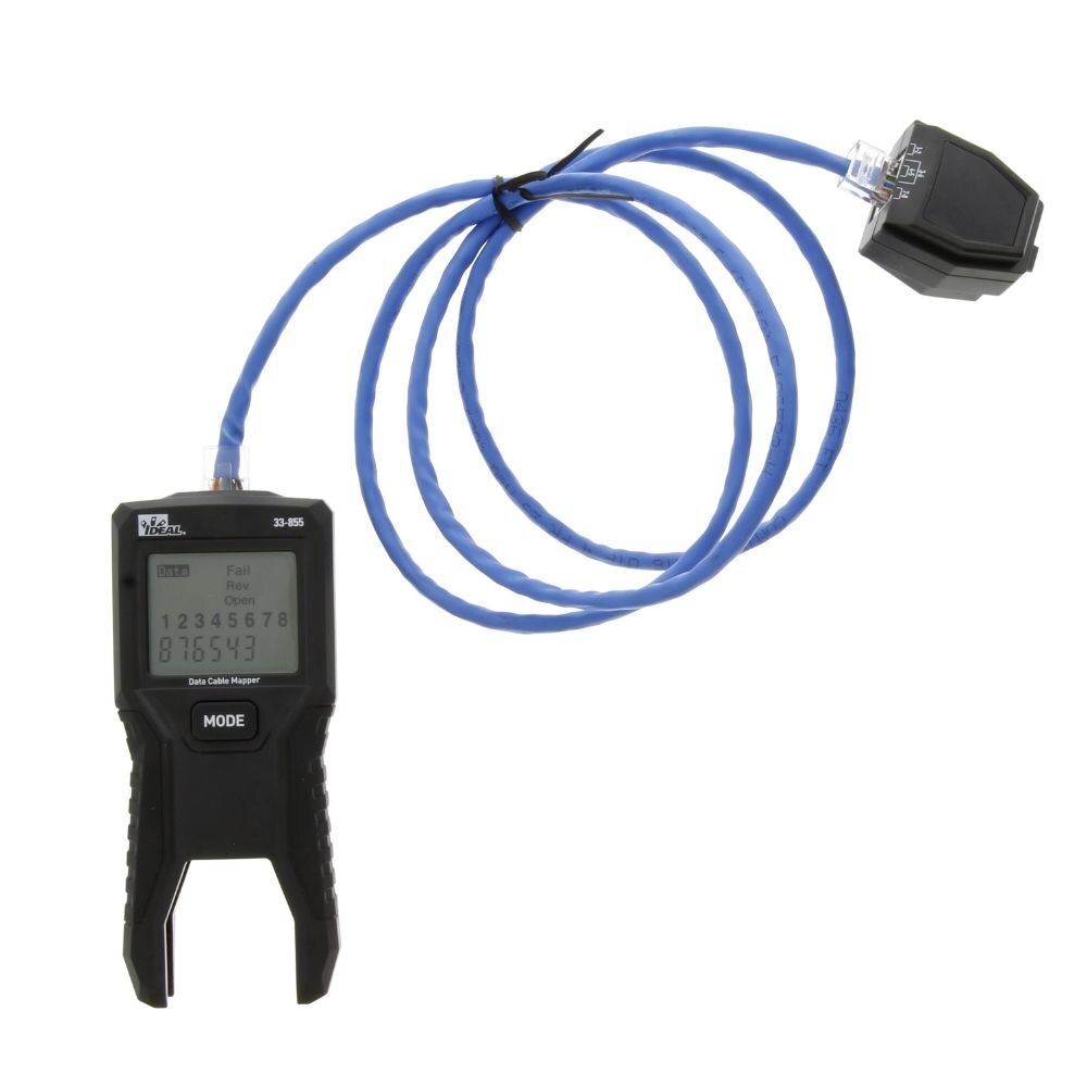 Ideal 33-855 Data/Ethernet LCD Wiremapper - 5