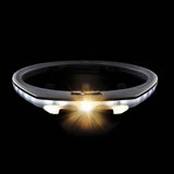 Illumagear S100010-101 Halo SL White Hard Hat Light System with 360 Degree Visibility and Charger (1 Battery) - 2