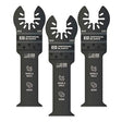 Imperial Blades IBOA133-3 One Fit 1-1/4" Extended Plunge Thick Wood Oscillating Multi Tool Blade (3 Pack)