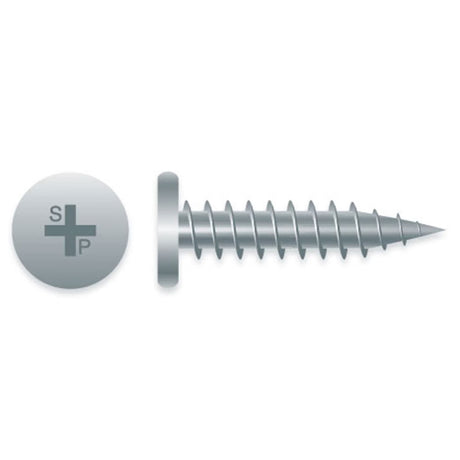 InterCorp PC12CV Phillips Pancake Head Strong-Shield Coated Screws (500 Box)