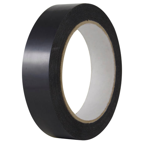 Intertape 100A18BK 100A 100# Utility MOPP Tape with Acrylic Adhesive - Black 18MM X 55M PLAN-PLAN 96