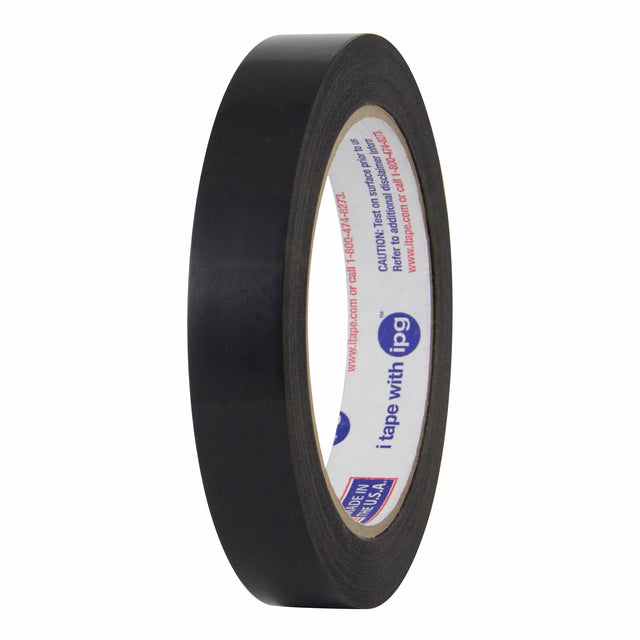 Intertape 197...16 197 94# Utility Grade Mopp Tape - Black 18MM X 55M IPG-IPG 96