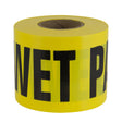 Intertape 600WP 300 BARRICADE 2 mil Printed PE Ribbon - Yellow 3" X 300' PLAN-PLAN 16