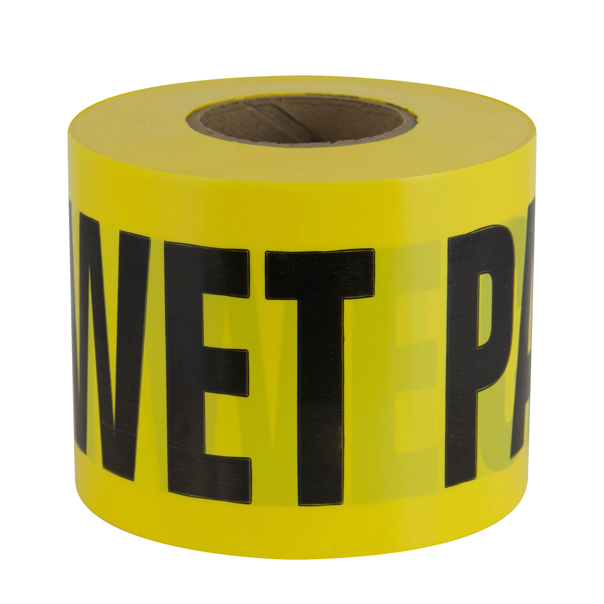 Intertape 600WP 300 BARRICADE 2 mil Printed PE Ribbon - Yellow 3" X 300' PLAN-PLAN 16