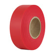 Intertape 6886 FLAG RIBBON 2.5 mil Taffeta Finished PVC with No Adhesive - 6886 Red 1-3/16" X 100YDPL-PL144