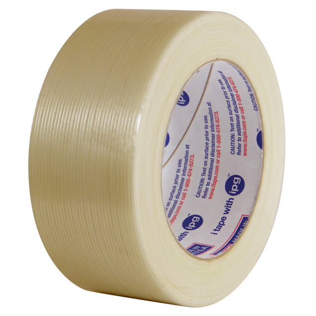 Intertape 74542 788 105# Pet Utility Filament Tape - Natural 18MM X 54.8M IPG-IPG 48