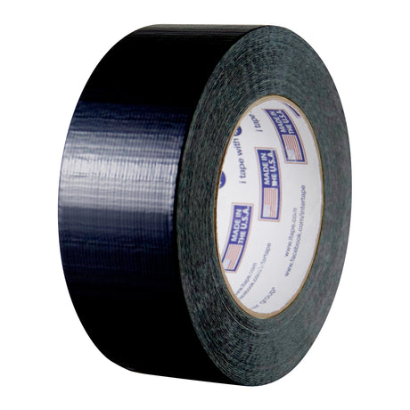 Intertape 84985 AC15 8 Mil Utility Duct Tape - Black 48MM X 54.8M IPG-IPG 24