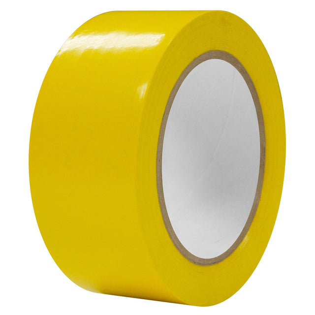 Intertape 86606 AISLE TAPE 6 mil PVC Tape with Rubber Adhesive - Yellow 2" X 36YD PR-PL 24