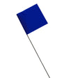 Intertape 900-BLPK FLAGS 3.2 mil PVC Flag on 21" Wire - FLAG Blue 2.5" X 3.5" X 21" PLAIN 1