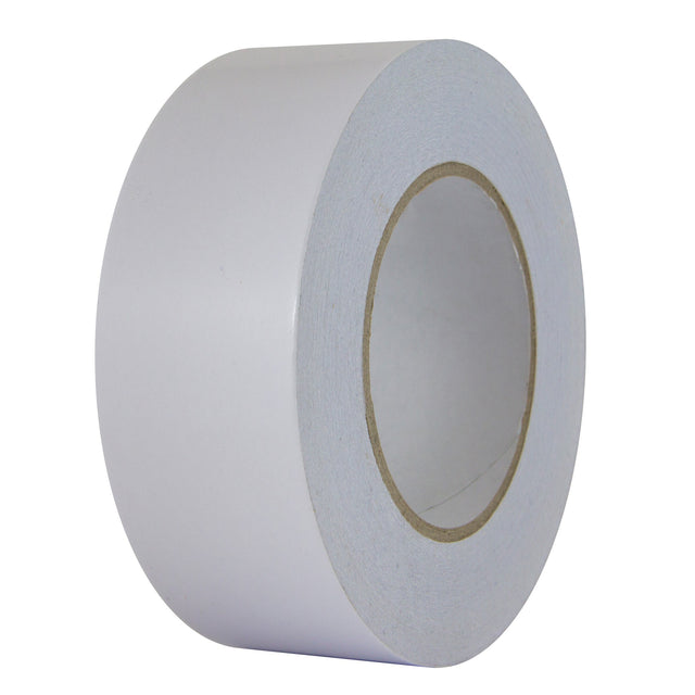 Intertape DCT080A2450 DCT080A 3.3 Mil Medium Grade DC Tissue Acrylic w/White Liner - White 24MM X 50M PLN-PL 48