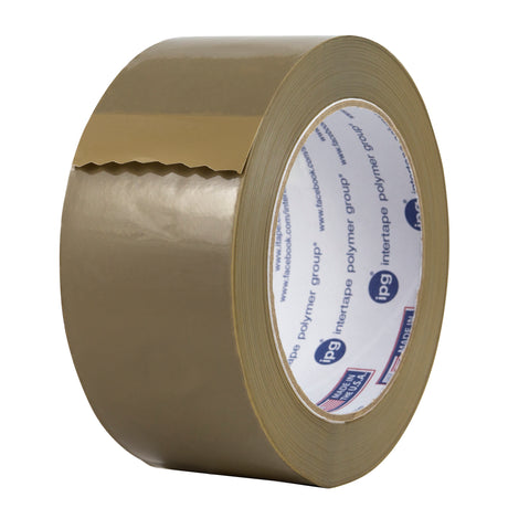 Intertape F5070 7100 1.85/1.90 Mil Medium Grade Hot Melt CST - Tan 48MM X 50M IPG-IPG 36