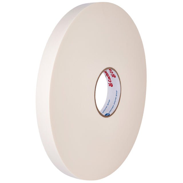 Intertape N2208.3 N2208 1/32" DC PE Foam Acrylic with White Liner - White 24MM X 66M IPCA-PLN 36