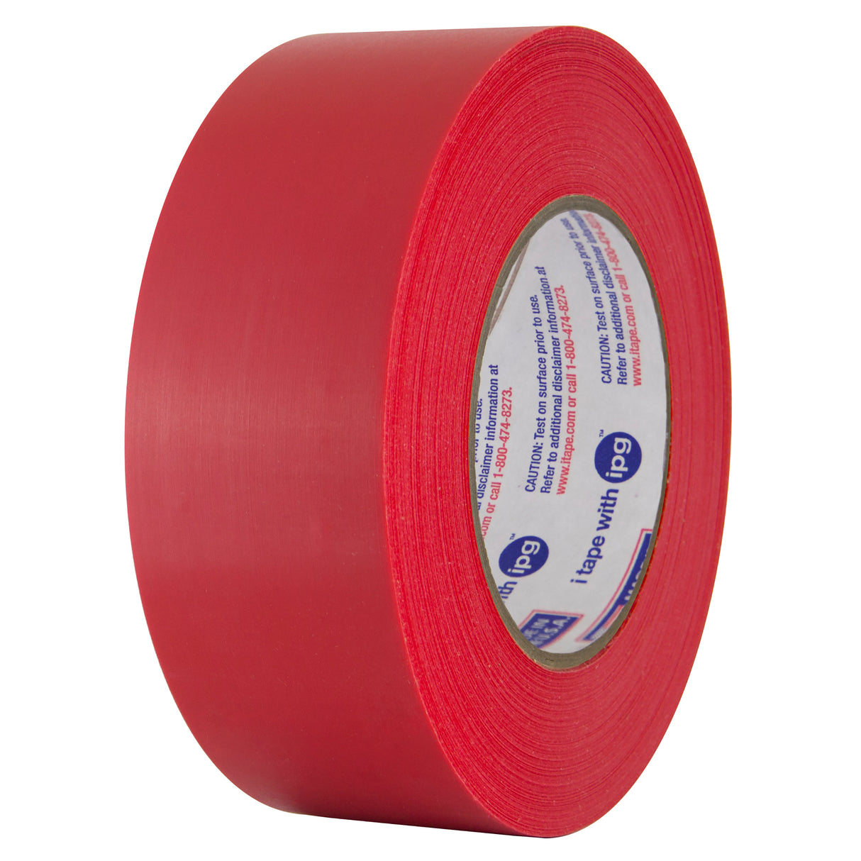 Intertape PE344855RS PE34 7.0 mil PE with UV inhibitors - Red 48MM X 55M IPG-PLN 24