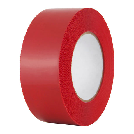 Intertape PE354855RP PE35 2" X 60YD Polyethylene Film Tape - Red Stucco 48MM X 55M PLN-PLN 24