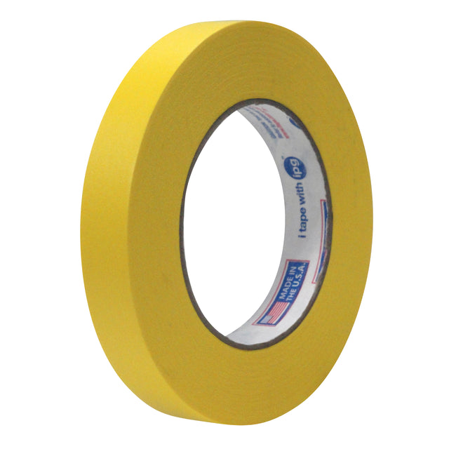 Intertape PF14..158 PF14 Specialty Identification Paper Flatback Tape - Yellow .75" X 60YD IPG-IPG 48