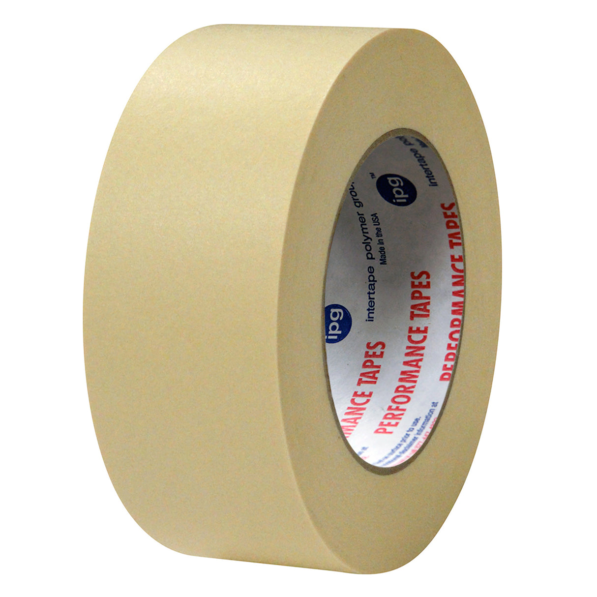 Intertape PG21..178 PG21 High Temp Premium Paper Masking Tape - Natural 18MM X 55M PERF-PERF 48