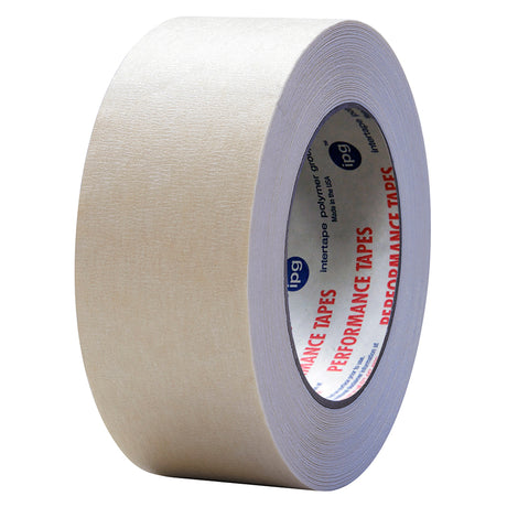 Intertape PG24..10 PG24 High Temp Premium Paper Masking Tape - Natural 48MM X 54.8M PRF-IPG 24