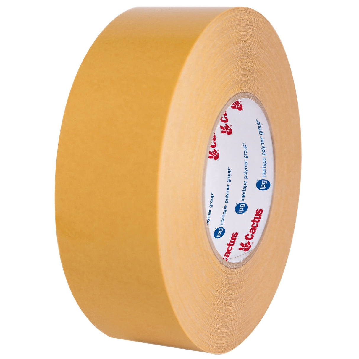 Intertape Y256001255 Y2560 8.0 Mil Specialty DC UPVC Acrylic with Mustard Liner - White 12MM X 55M PLN-PLN 96