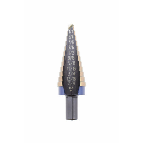 Irwin 10234CBSM 3/16" - 7/8" #4 Step Drill Bit