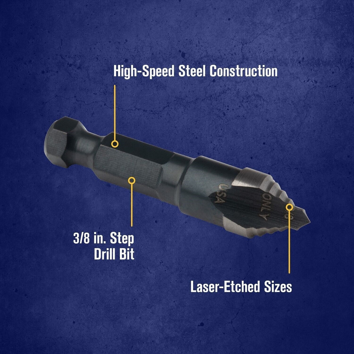 Irwin 10312 #12 Unibit 3/8" - 3