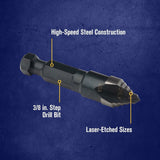 Irwin 10312 #12 Unibit 3/8" - 3