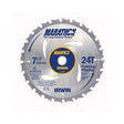 Irwin 24030 7-1/4" 24T Marathon Circular Saw Blade