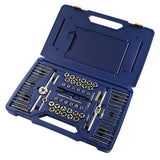 Irwin 26376 Machine Screw Fractional and Metric Tap and Hex Die Set with Plastic Case (76 Piece) - 3