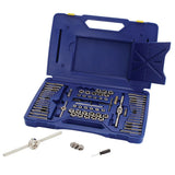 Irwin 26376 Machine Screw Fractional and Metric Tap and Hex Die Set with Plastic Case (76 Piece) - 4