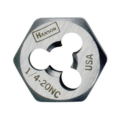 Irwin 7220 1/4"-20NC Hex Rethread Die, Right Hand