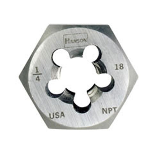 Irwin 7402 1/8" - 27 NPT Re-Thread Hex Die